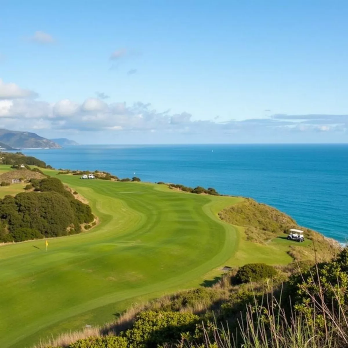 Cape Kidnappers Golf Course With Ocean View