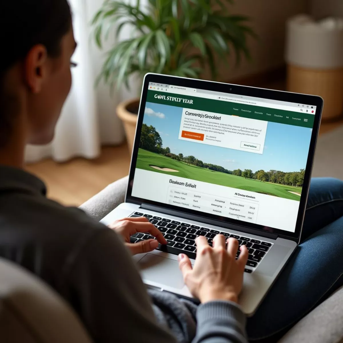 Checking Golf Course Website For Opening Dates