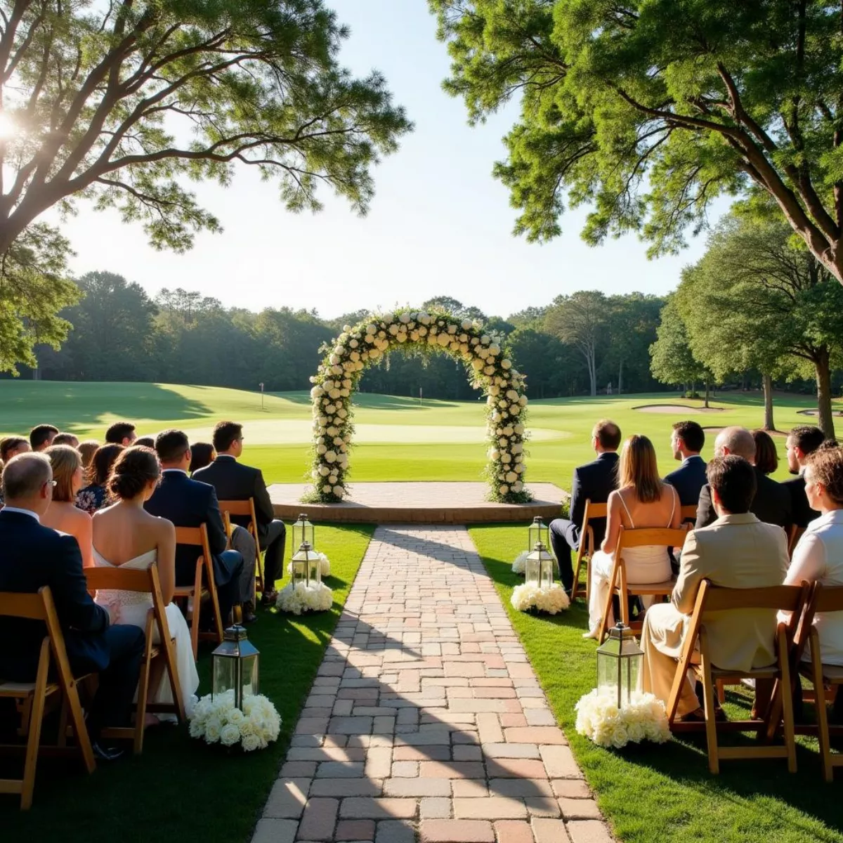 Chenal Country Club Wedding Ceremony