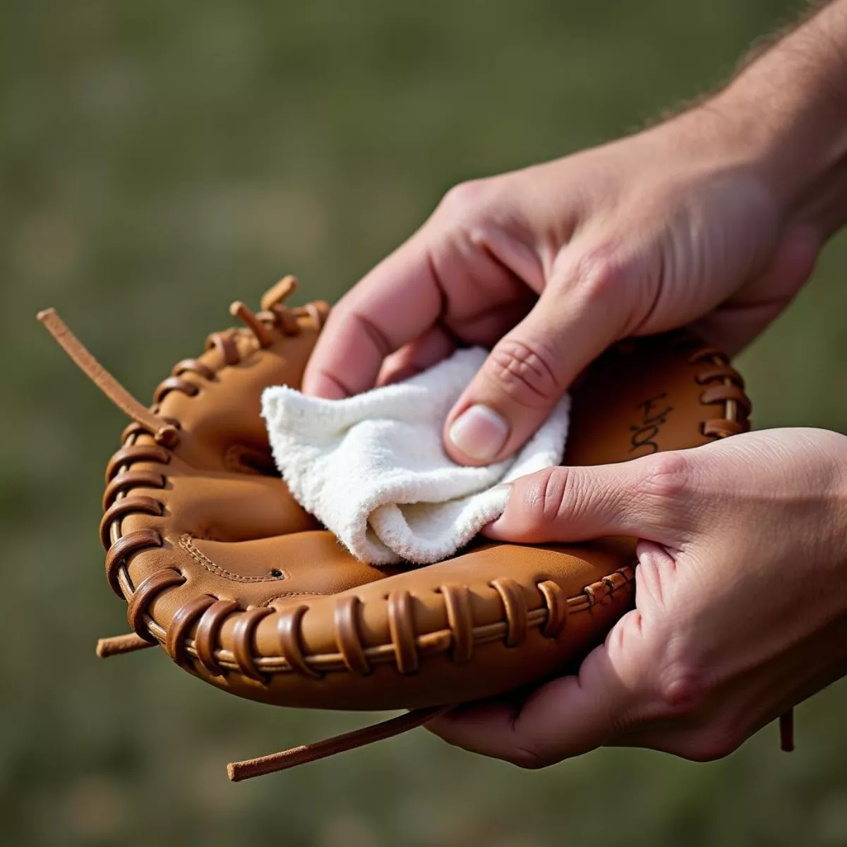 Cleaning A Baseball Glove