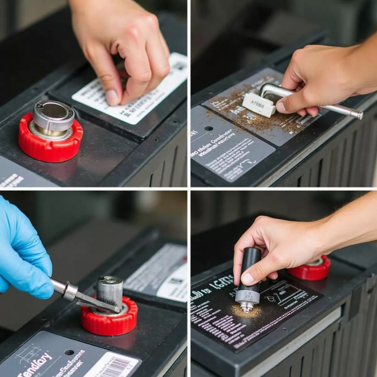 Cleaning Golf Cart Battery Terminals For Maintenance