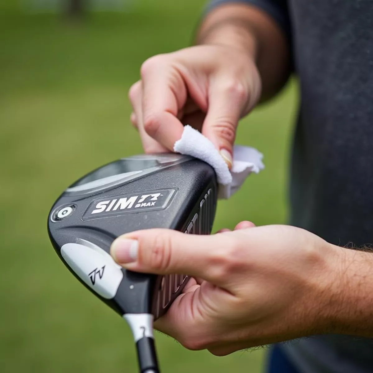 Cleaning Golf Club Head