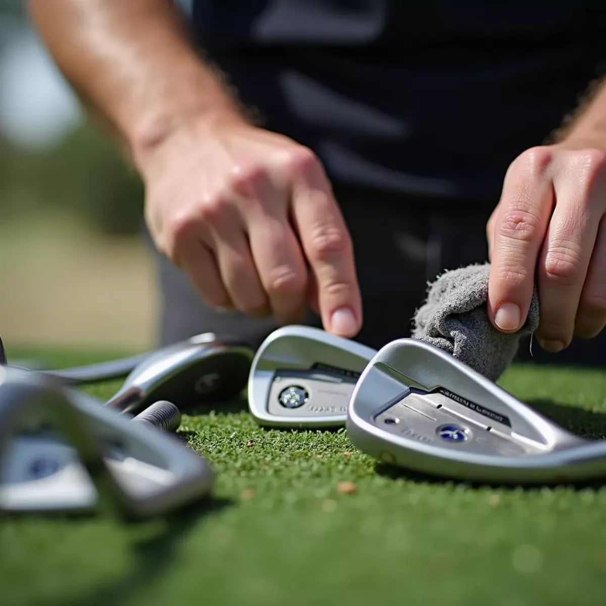 Cleaning Golf Irons For Maintenance