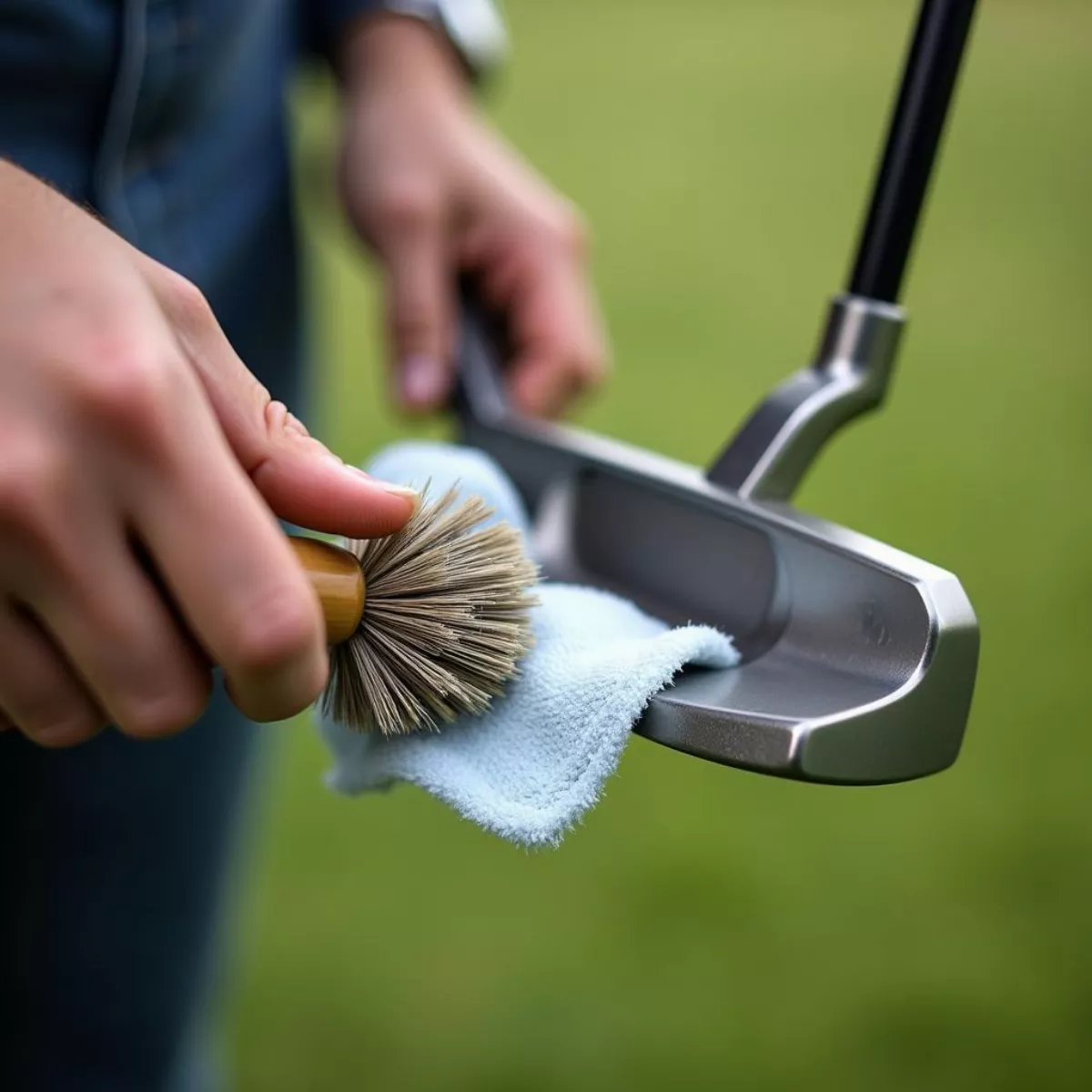 Cleaning A Golf Putter