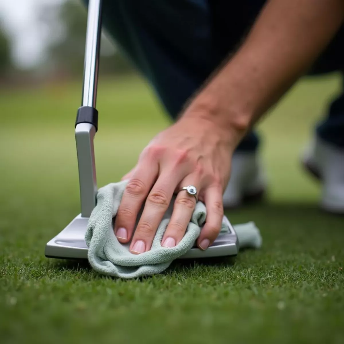 Cleaning a Golf Putter