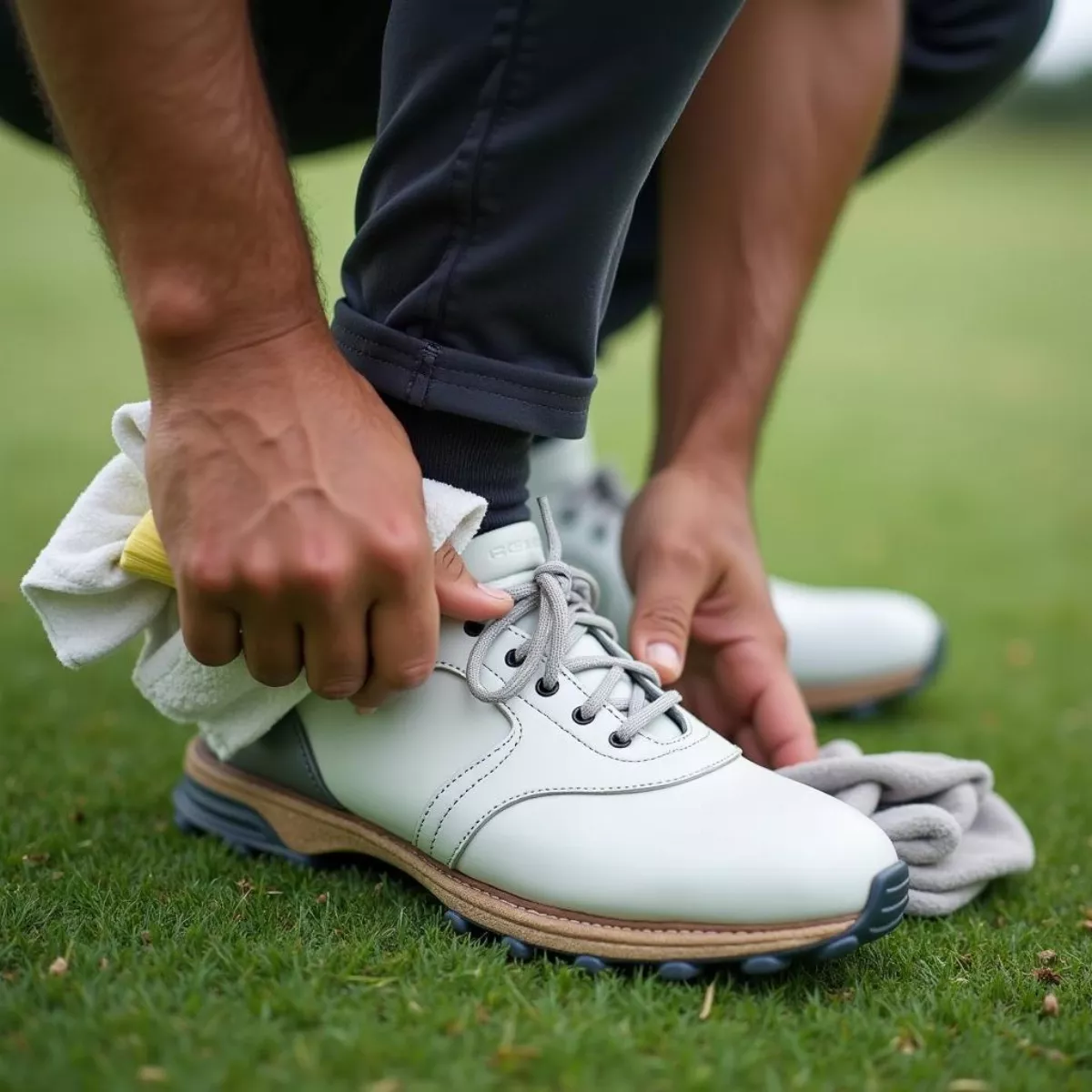 Cleaning Golf Shoes After Round