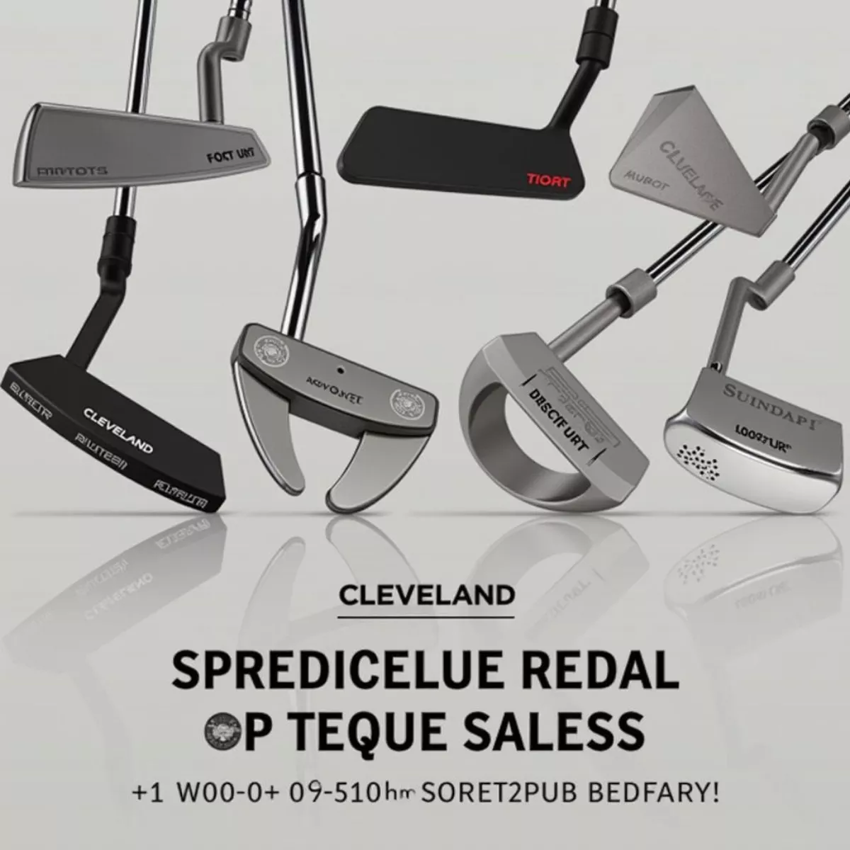 Cleveland Huntington Beach Putter Lineup