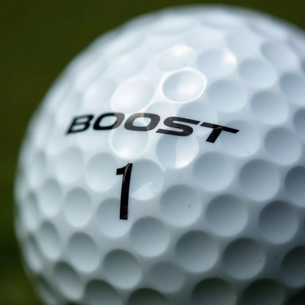 Close-Up Of Wilson Boost Golf Ball Texture