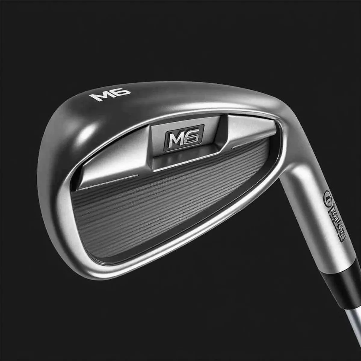 Close-Up Of Taylormade M6 Iron Face