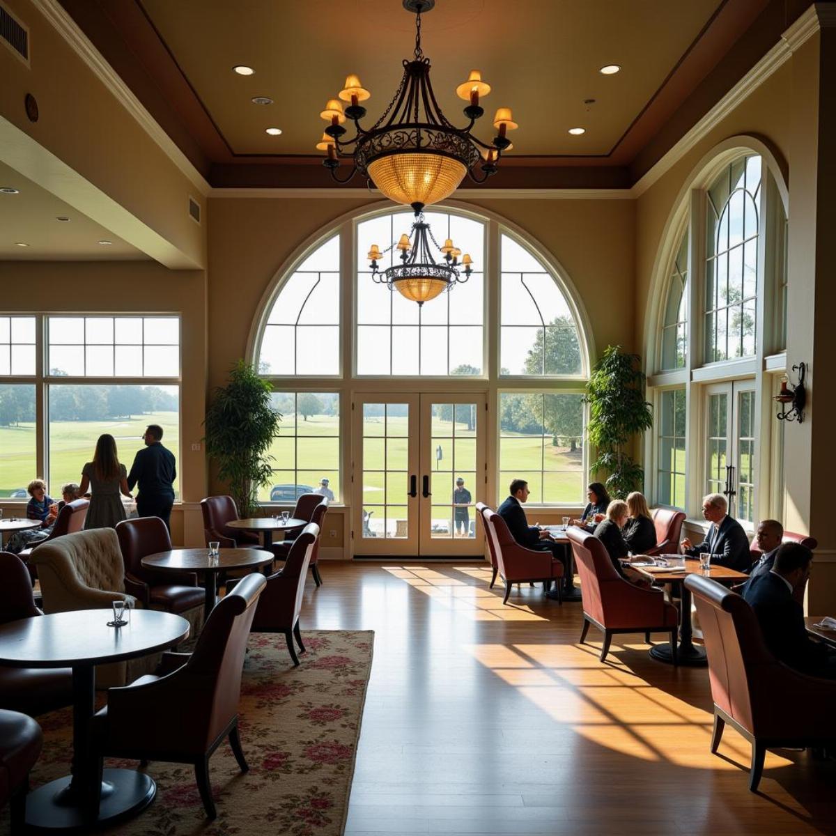 Spacious And Elegant Colonial Country Club Clubhouse