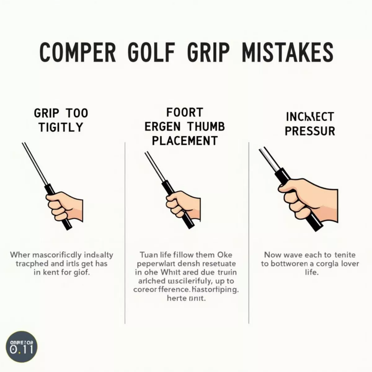 Common Golf Grip Mistakes