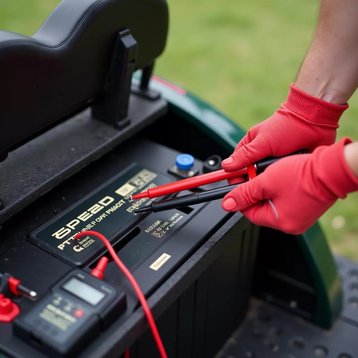 Connecting Multimeter To Golf Cart Battery