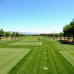 Crow Canyon Country Club Driving Range Overview