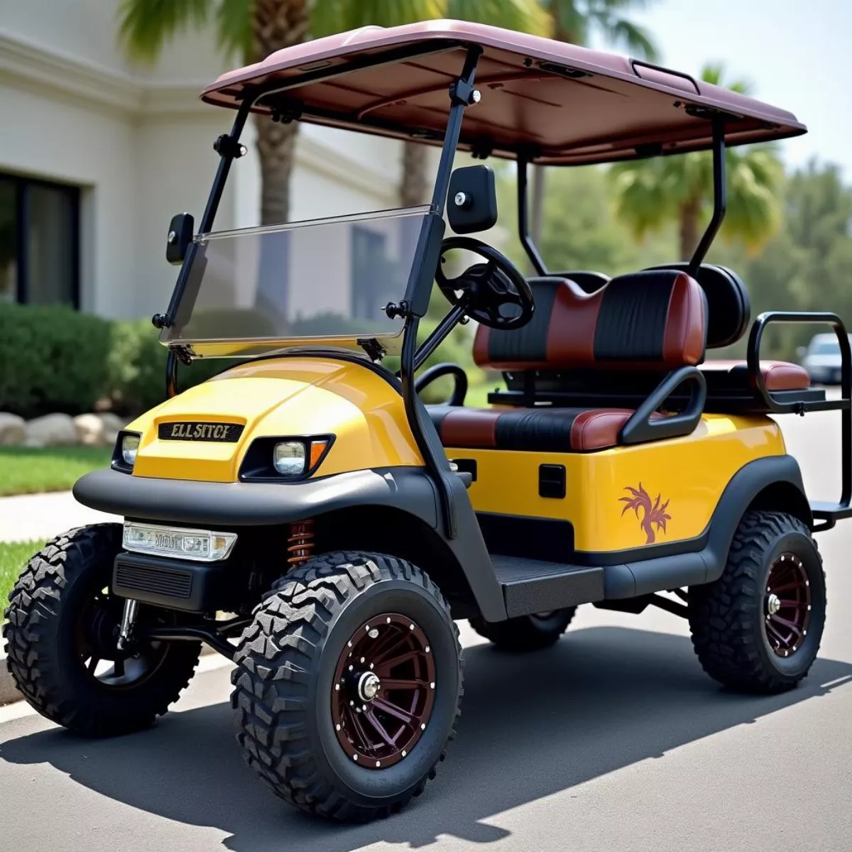 Customized Street Legal Golf Cart