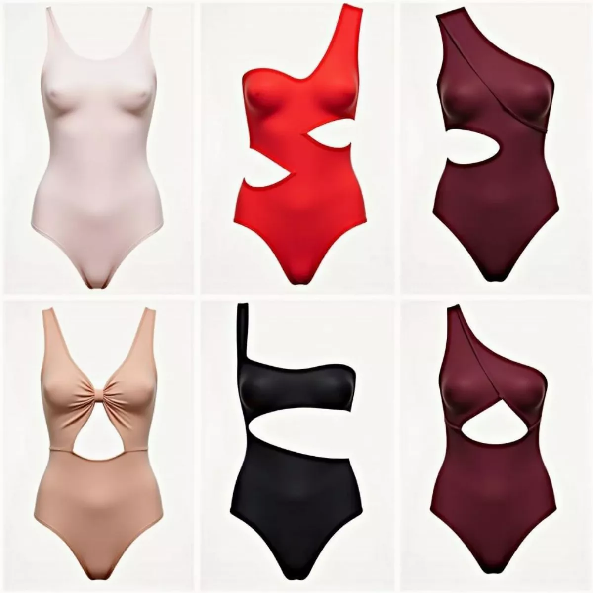 Cut-Out And Asymmetrical Swimsuits