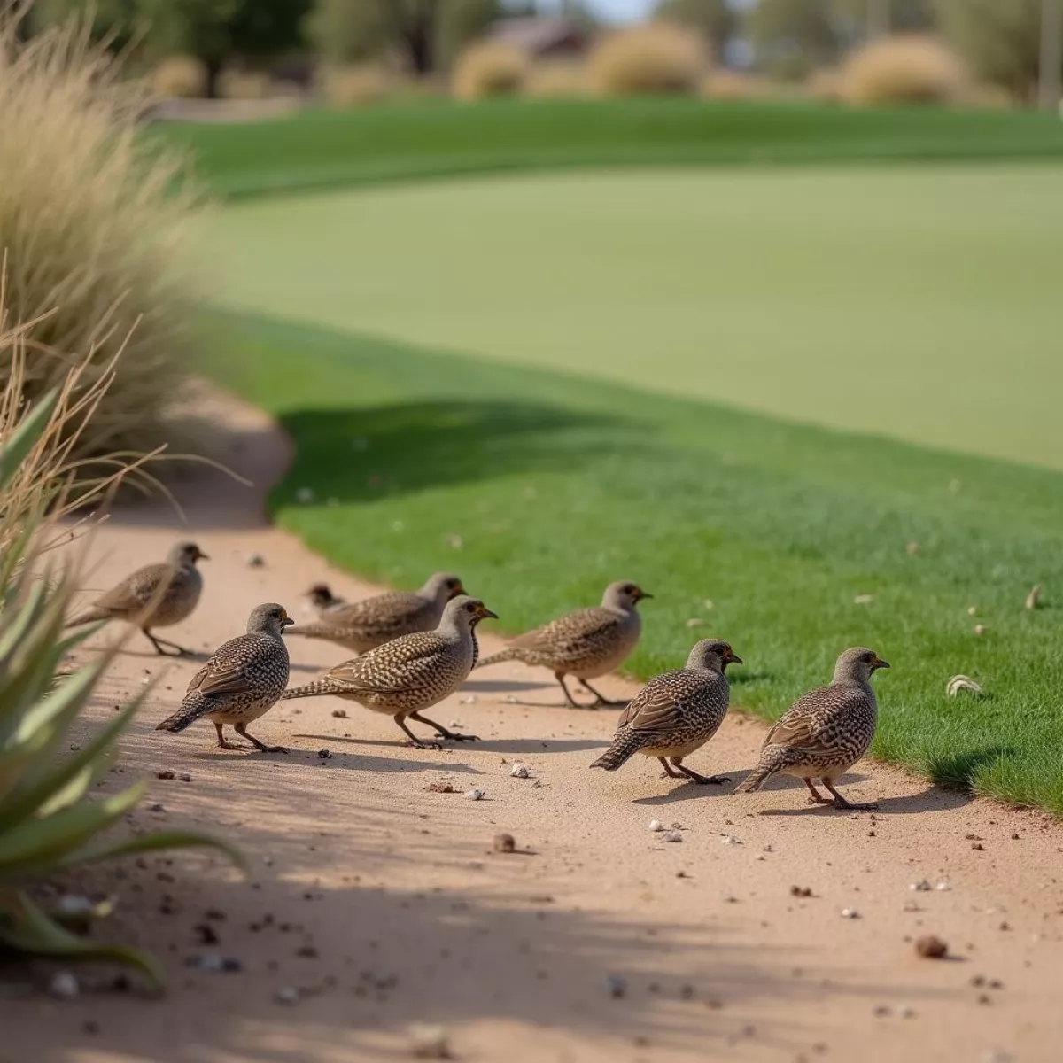 Dave White Golf Course Wildlife - Quail