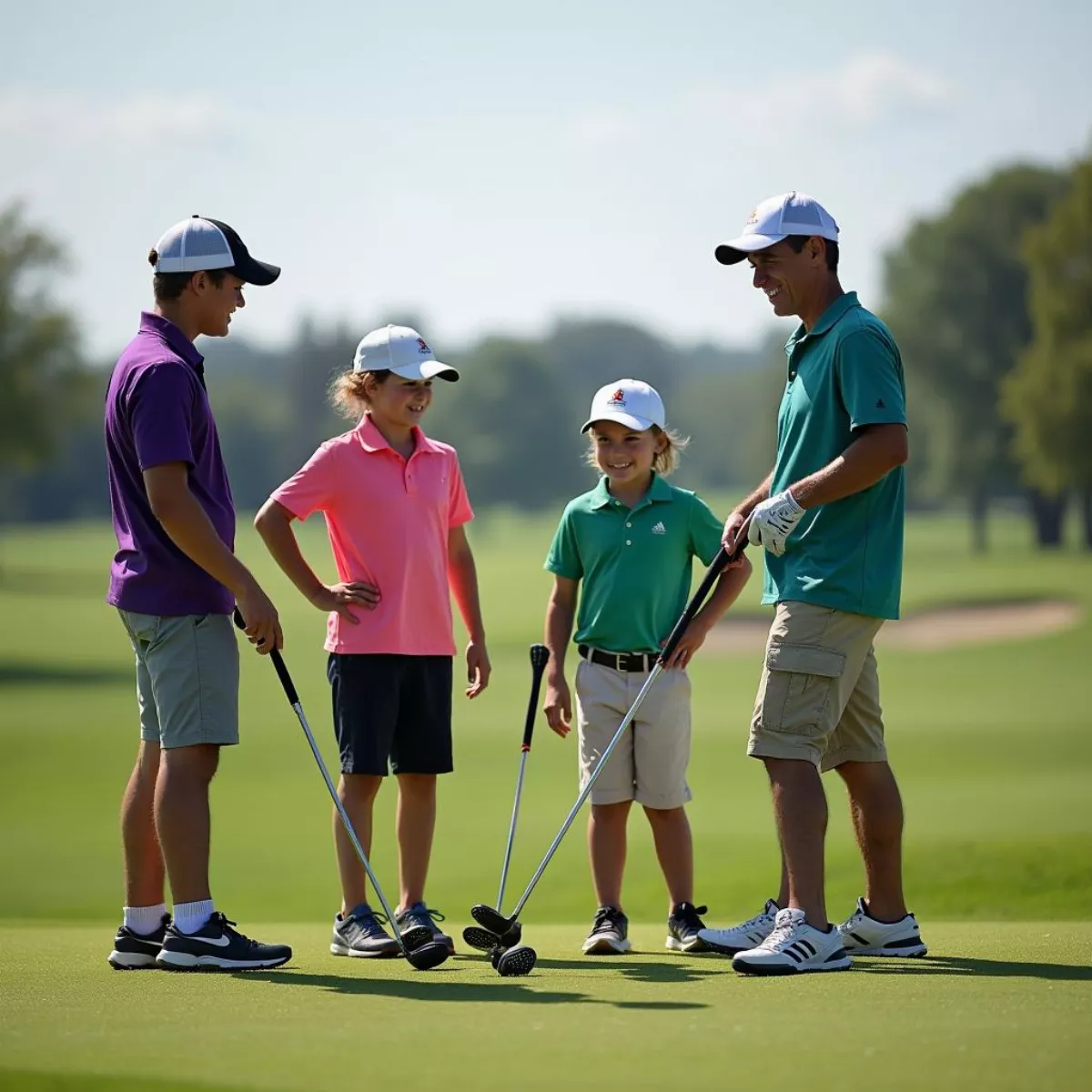 Junior Golf Program At Del Lago