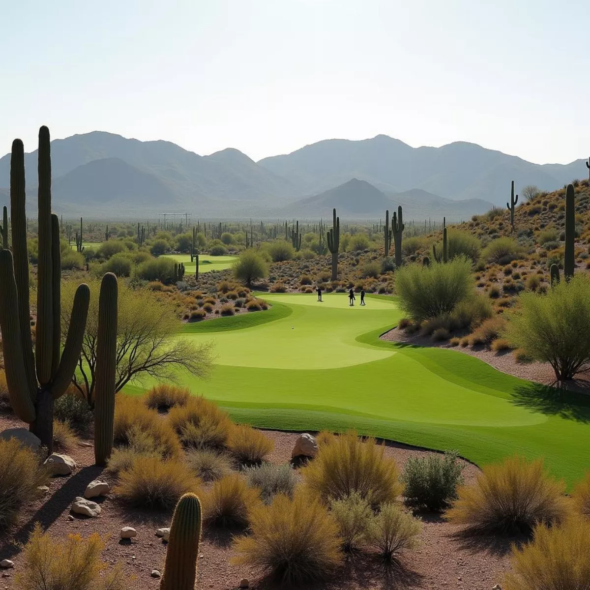 Desert Forest Golf Course In Arizona