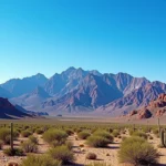 Desert Mountain Landscape