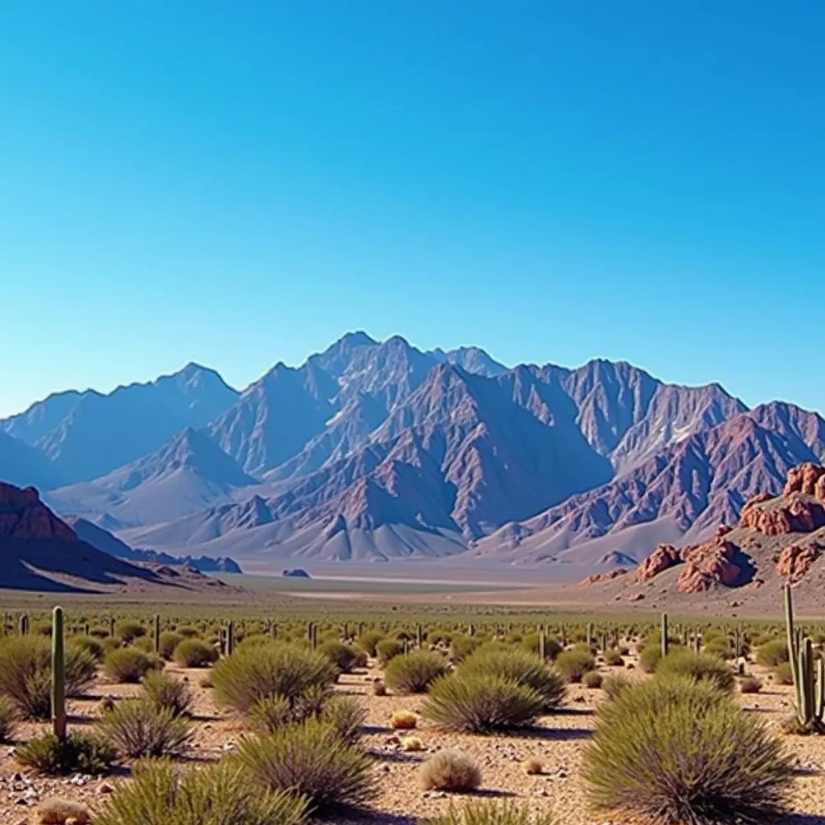 Desert Mountain Landscape