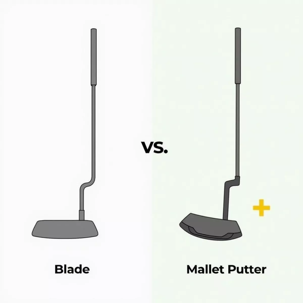 Comparison Of Blade And Mallet Putters