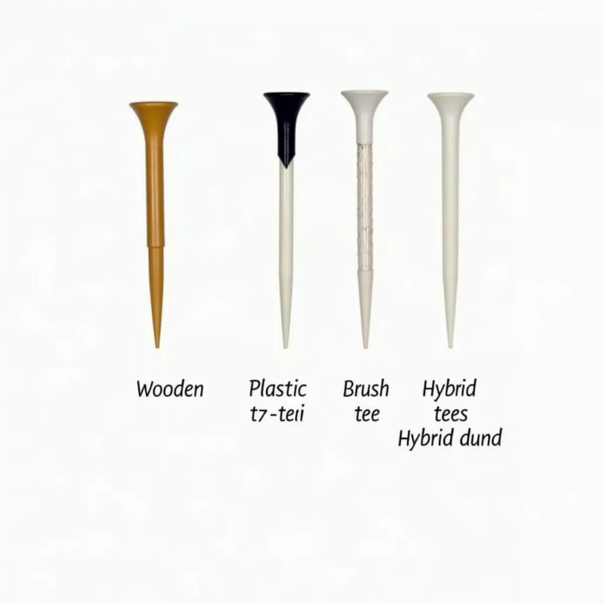 Different Types Of Golf Tees