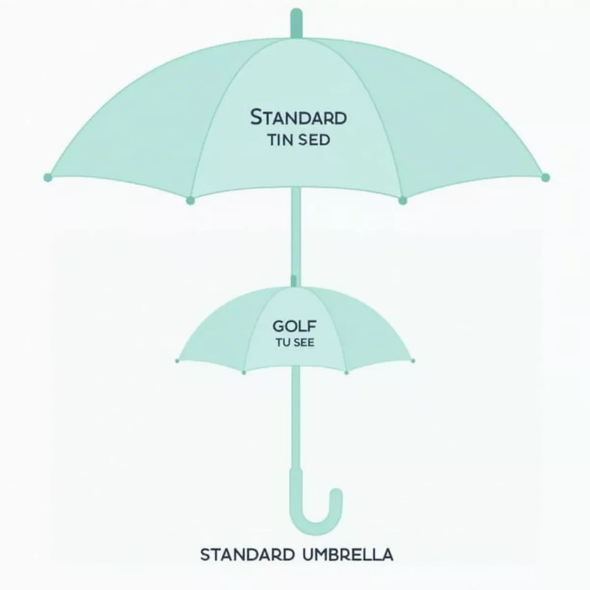 Comparison Of Golf Umbrella Sizes