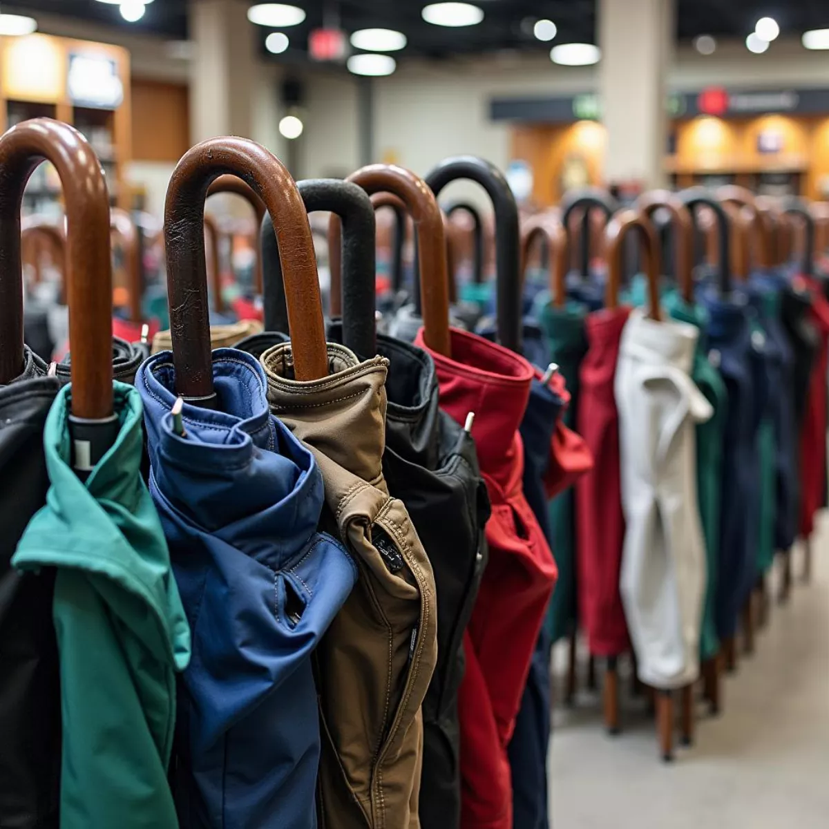 Golf Umbrella Display