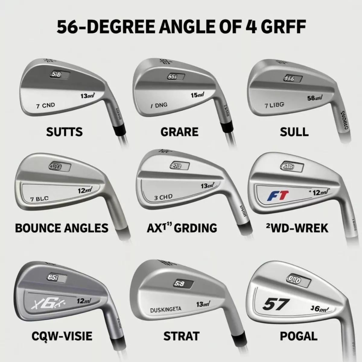 Different Golf Wedge Types