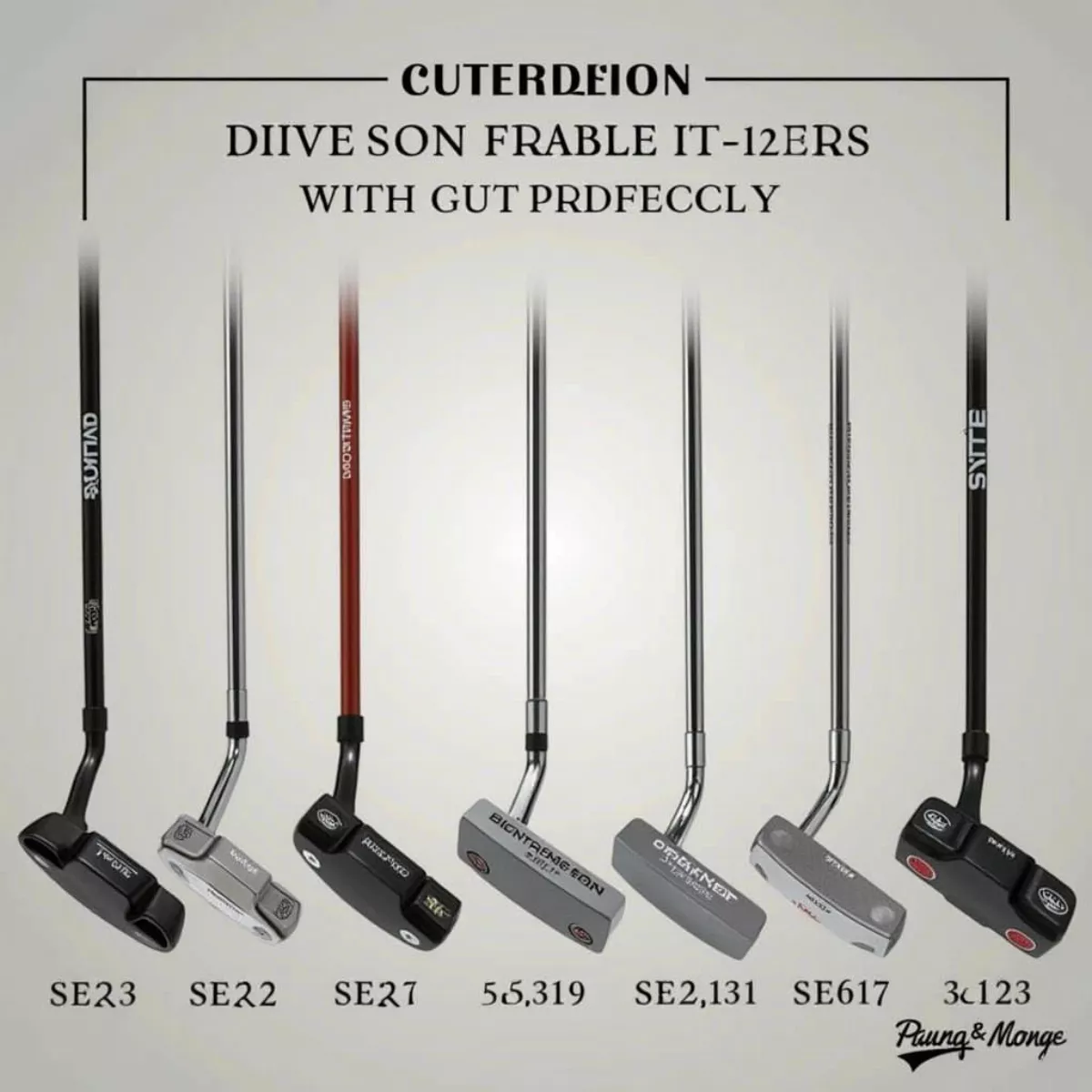 Various Putter Lengths