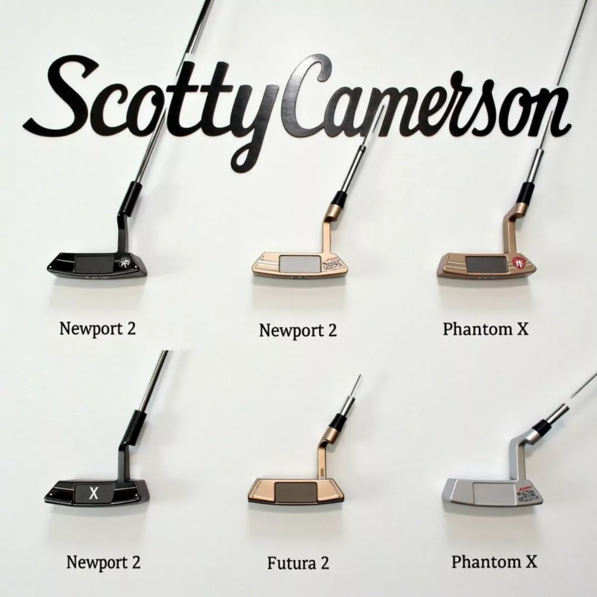 Various Scotty Cameron Putters