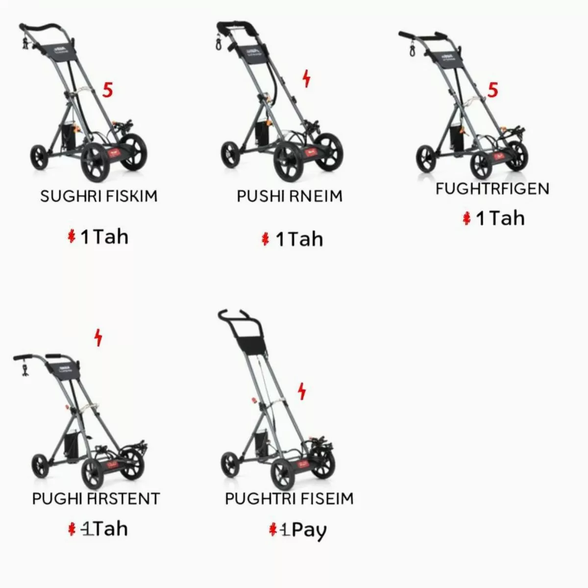 Sun Mountain Push Cart Models Comparison