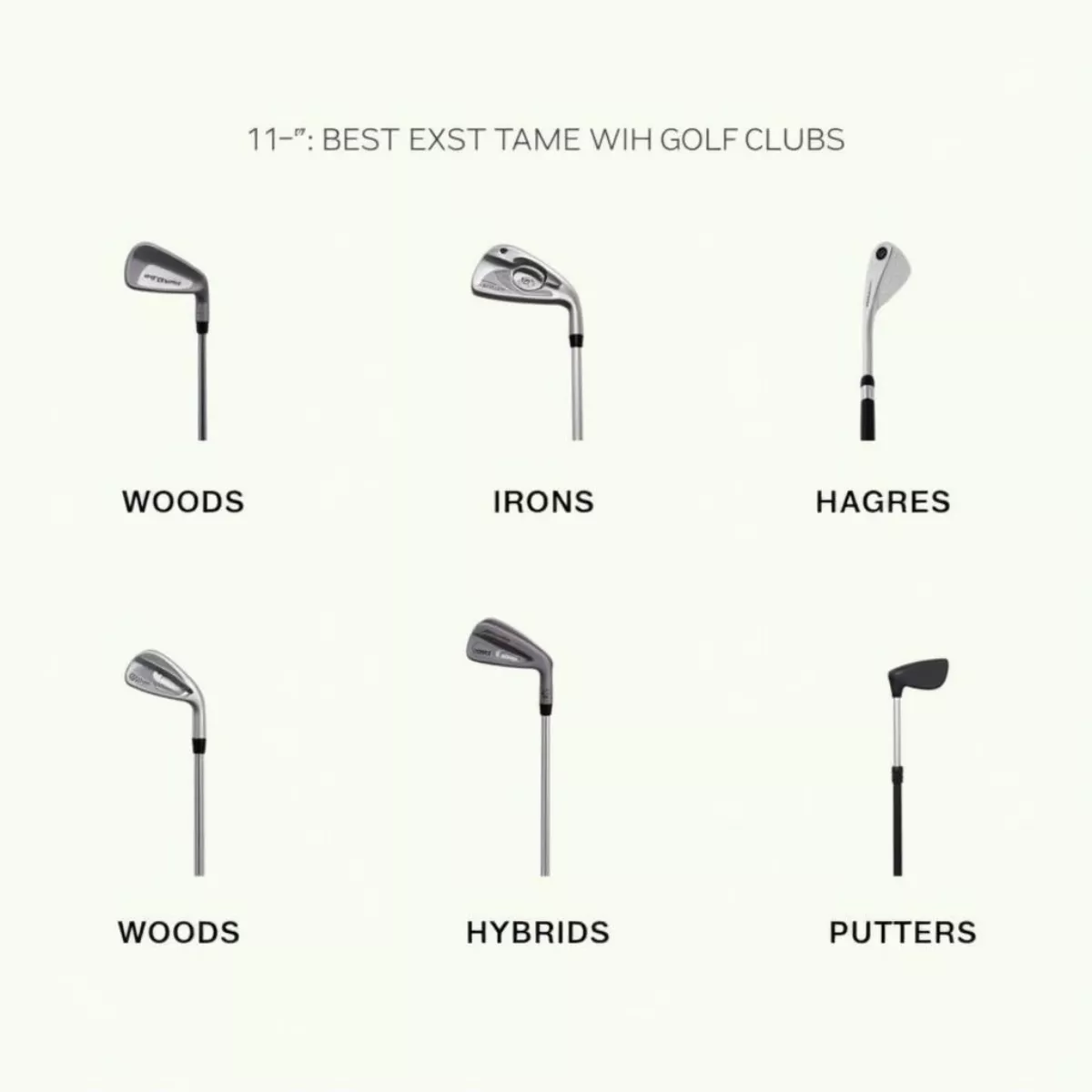 Types Of Golf Clubs