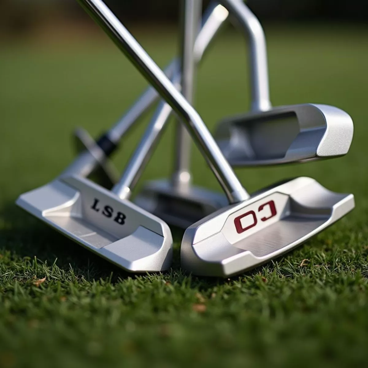 Various Golf Putter Heads