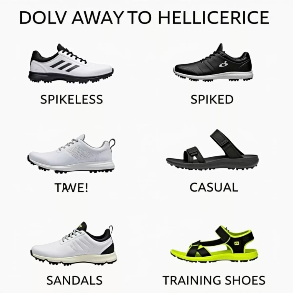 Various Golf Shoe Styles For Different Preferences