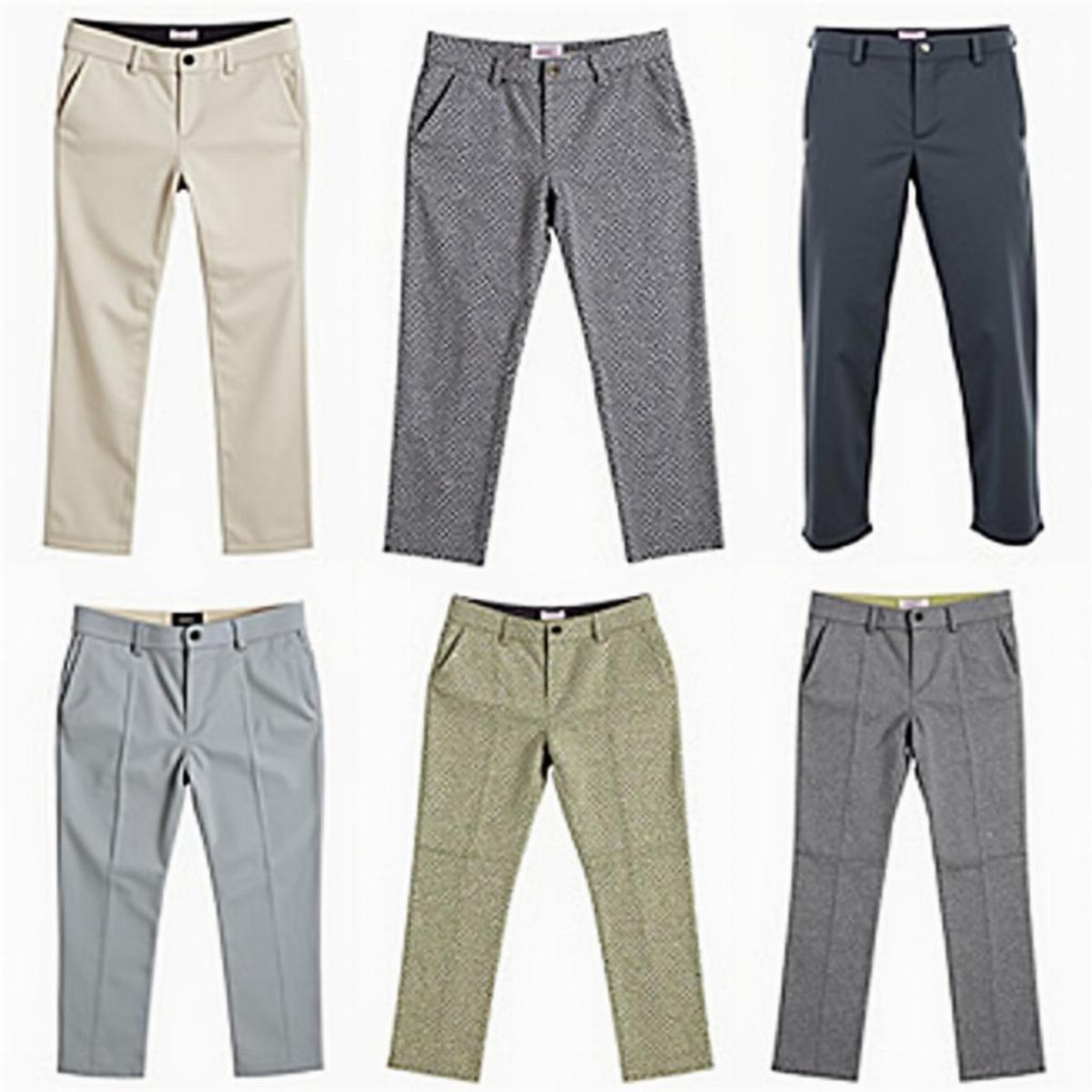 Various Styles Of Golf Pants