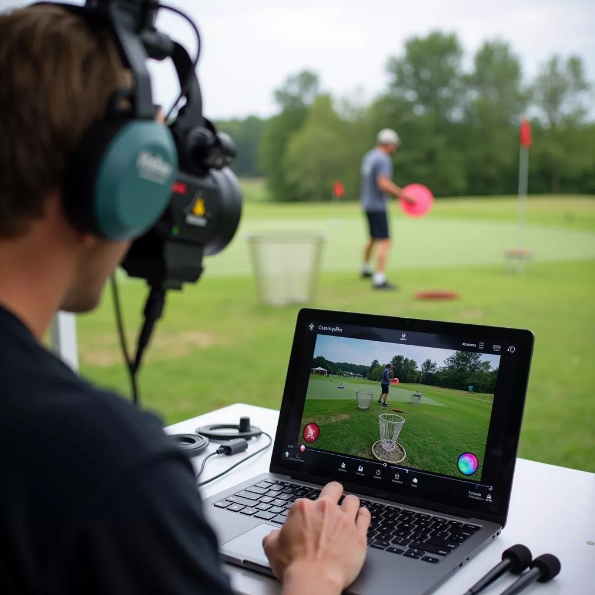 Disc Golf Live Stream Setup