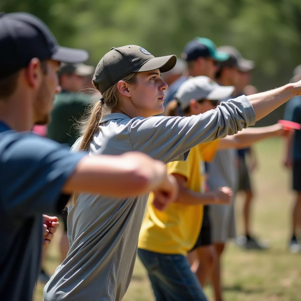 Disc Golf Tournament Players