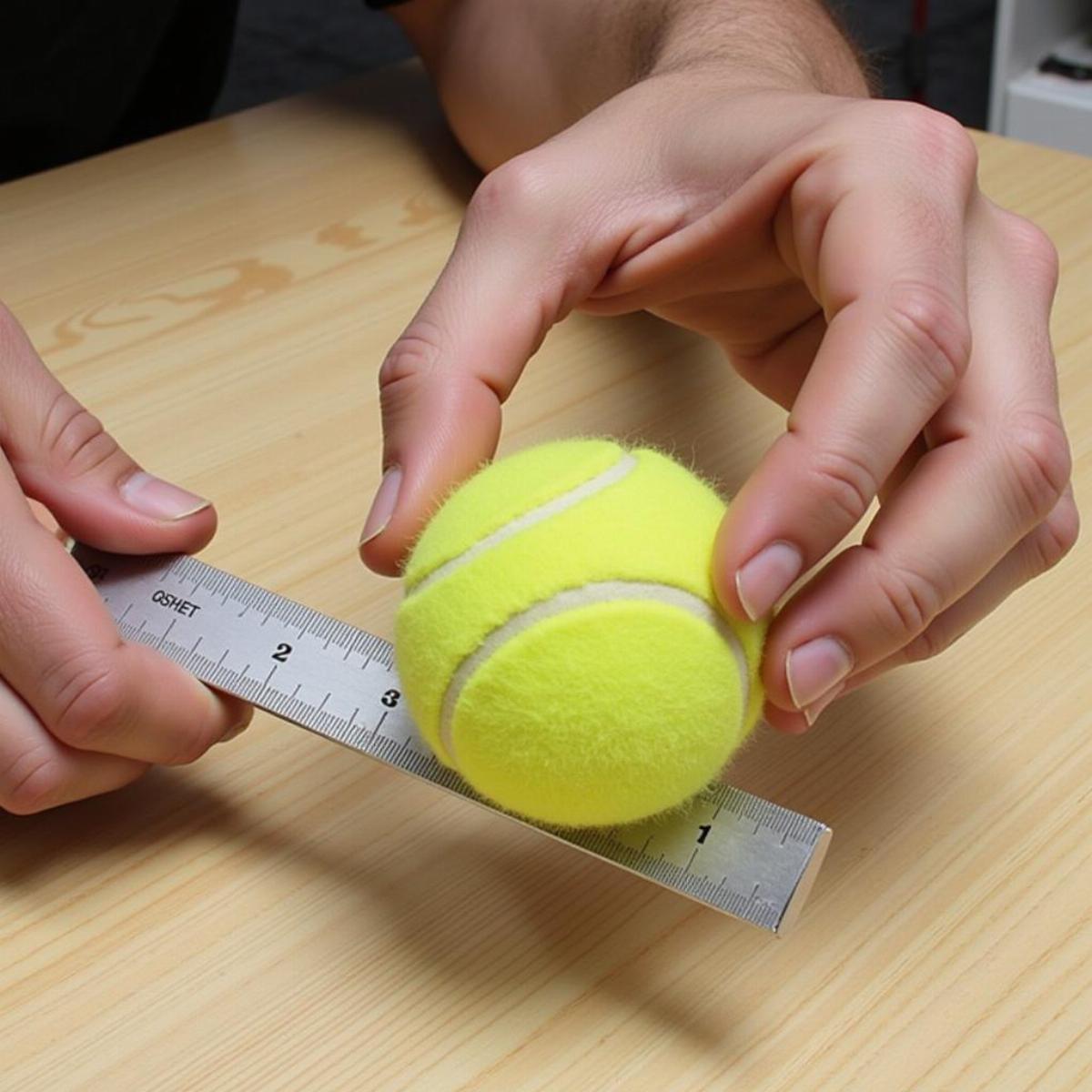 Measuring Swing Speed Using A Tennis Ball And Ruler