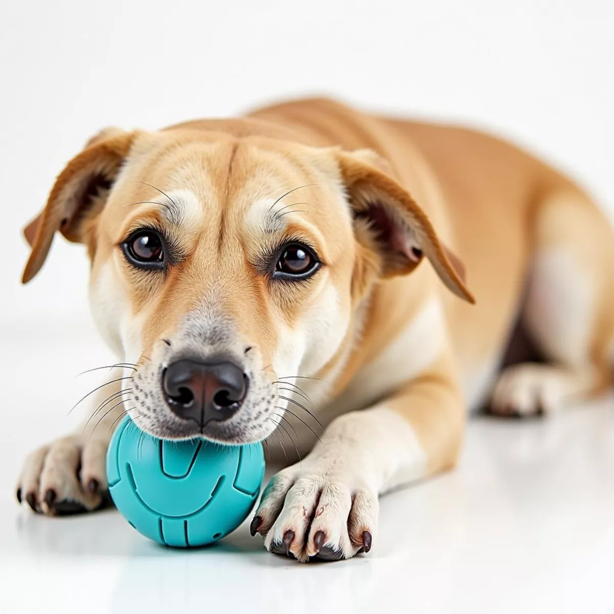 Dog With Dental Chew Toy