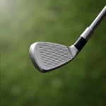 Close-up of a driving iron