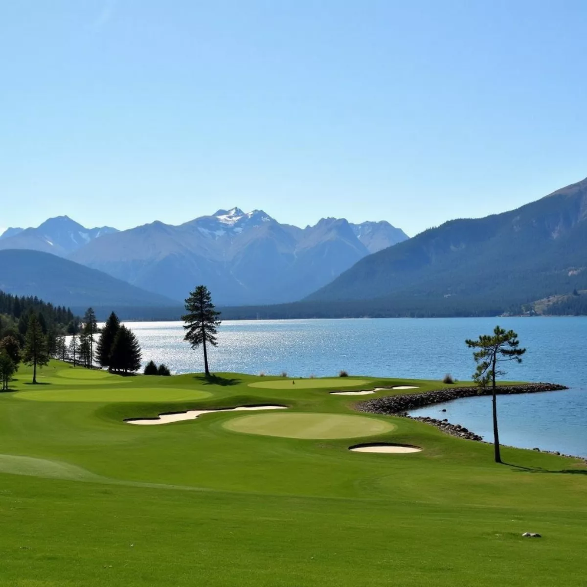 Eagle Bend Golf Course By Flathead Lake