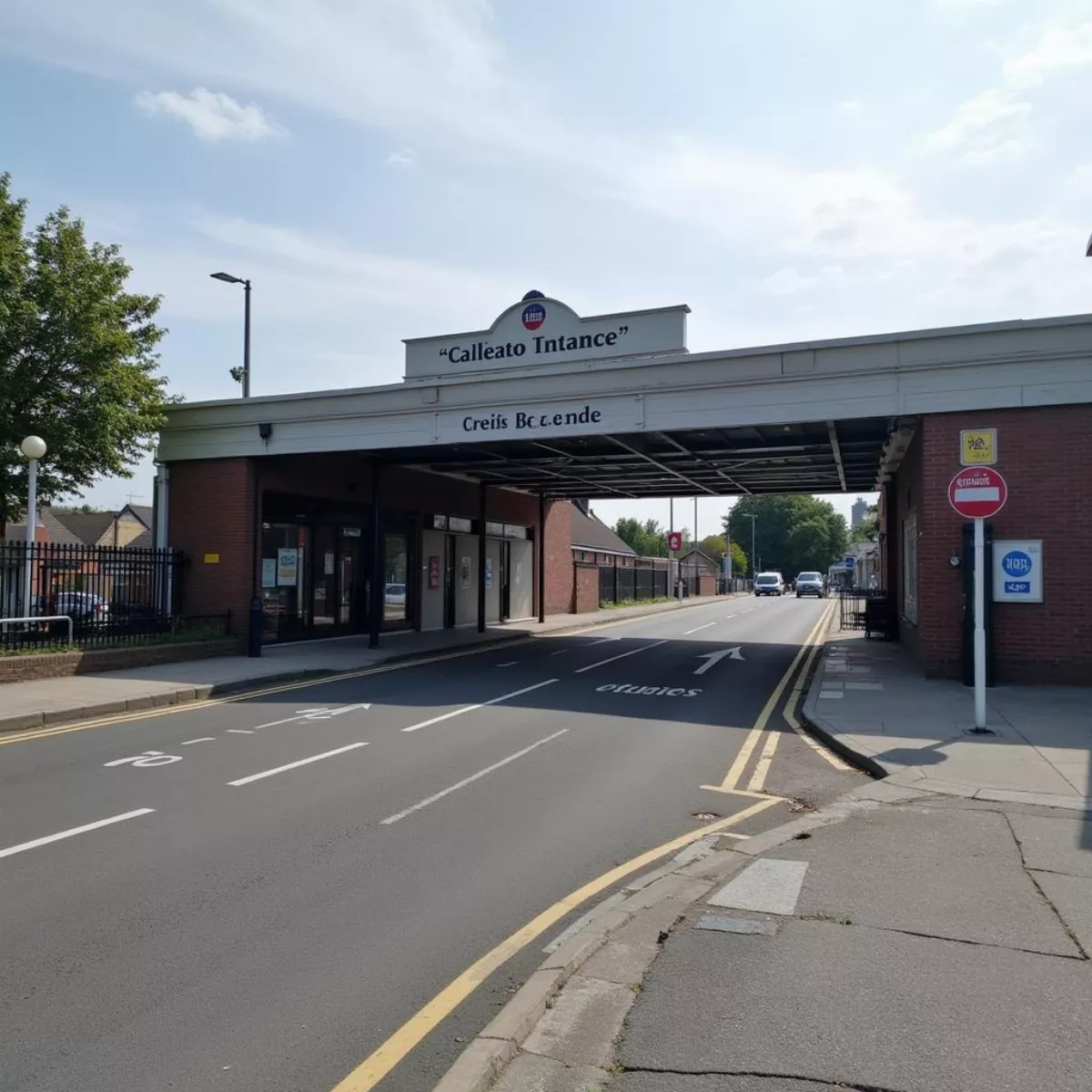 Earlswood Train Station Entrance