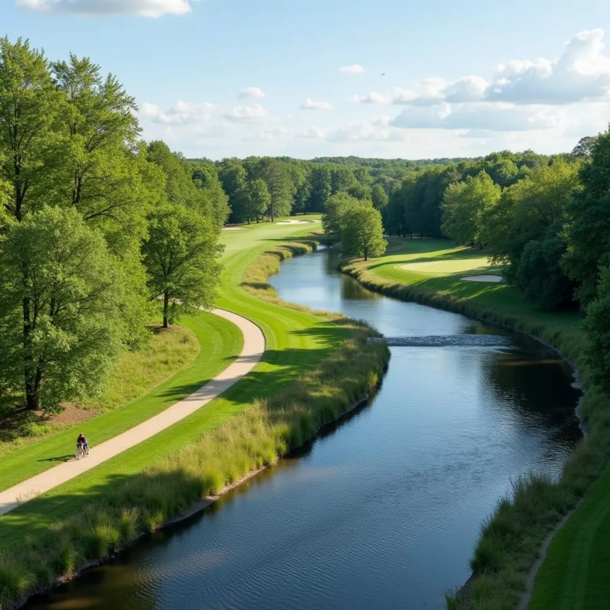 Zumbro River Near Eastwood Golf Course