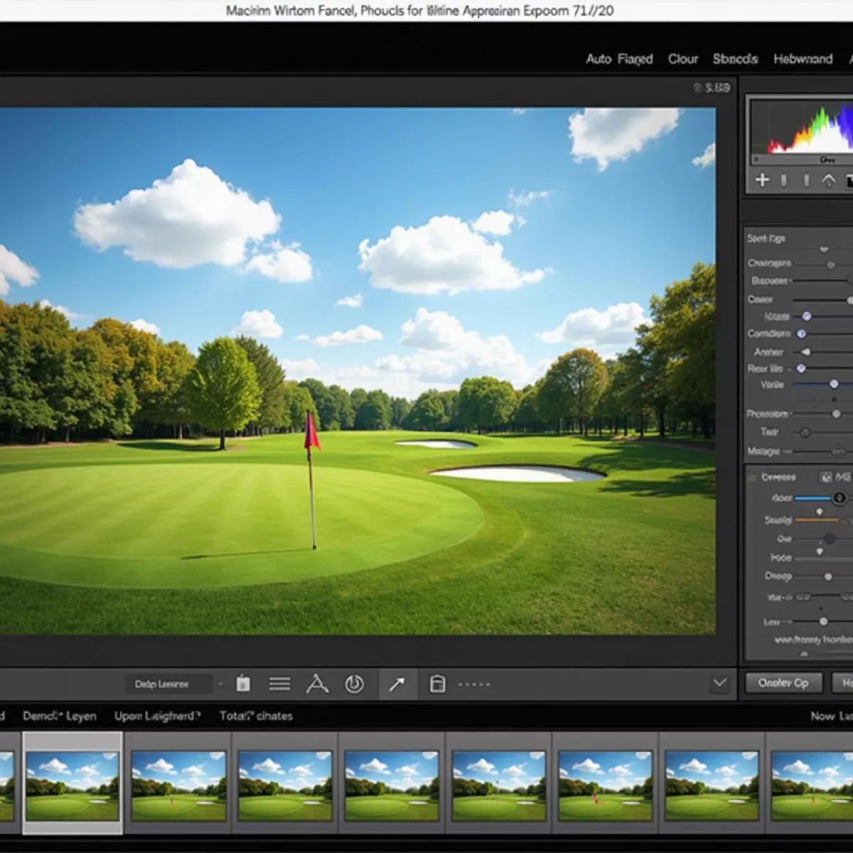 Editing Golf Course Photos In Lightroom