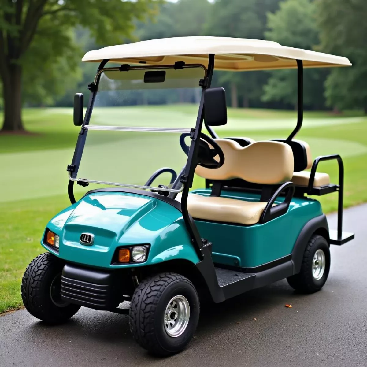 Cleaning An Electric Golf Cart