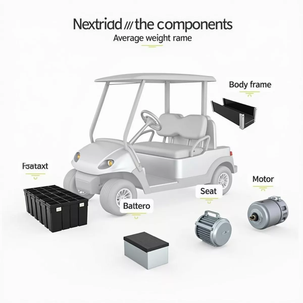 Electric Golf Cart Components