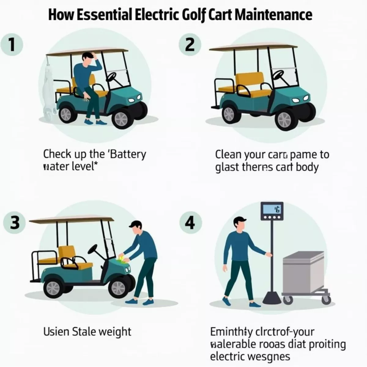 Electric Golf Cart Maintenance