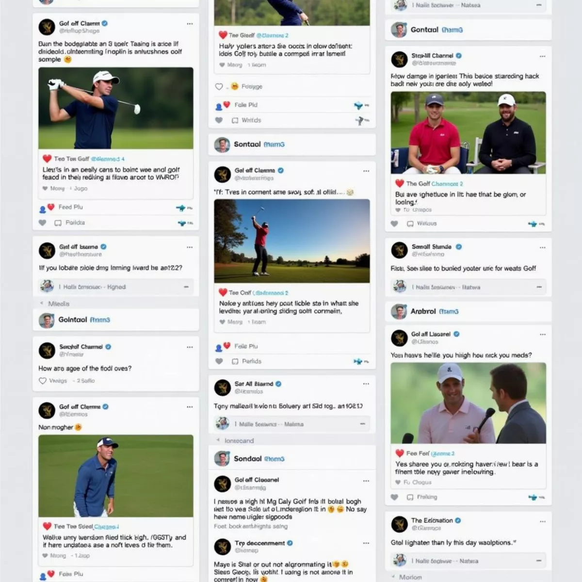 Engaging With Golf Channel Content On Social Media