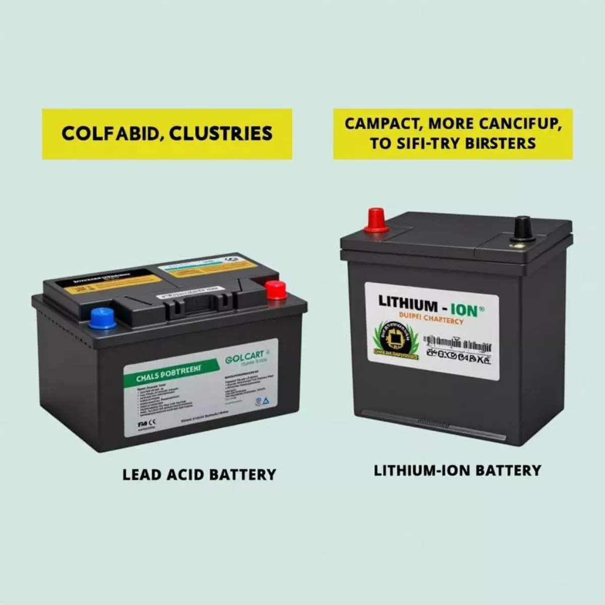 E-Z-Go Golf Cart Battery Types